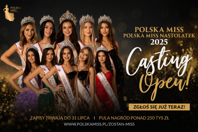 Ruszył Casting OPEN do Polska Miss 2025! Zgłoś się i zawalcz o koronę
